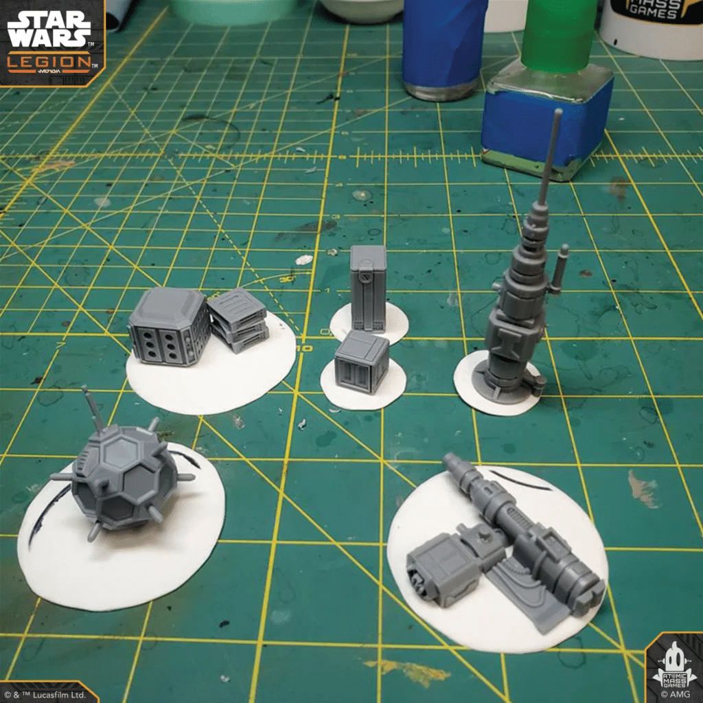 Lot De 3 Marqueurs De Zone En Caoutchouc – 91 Mm – Compatible Warhammer Kill Team – Non Officiel – Dès 14 Ans